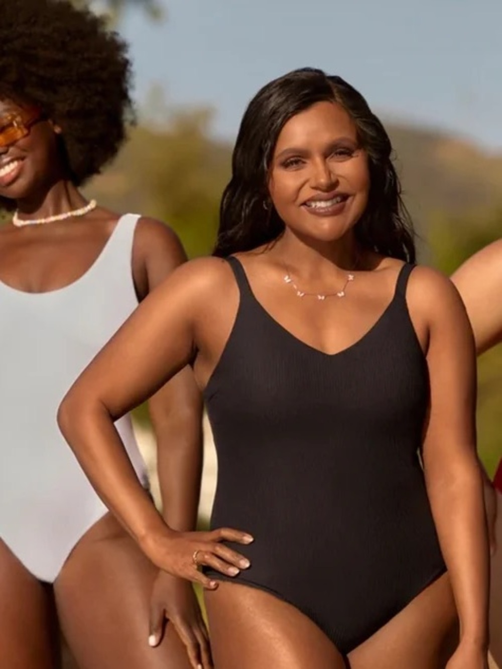 Mindy x Andie The Marco Ribbed Black One Piece XXLT
